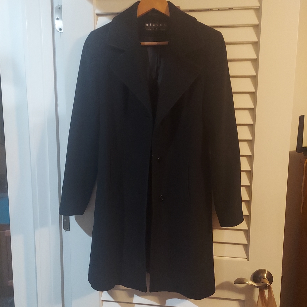 Black Wool Coat